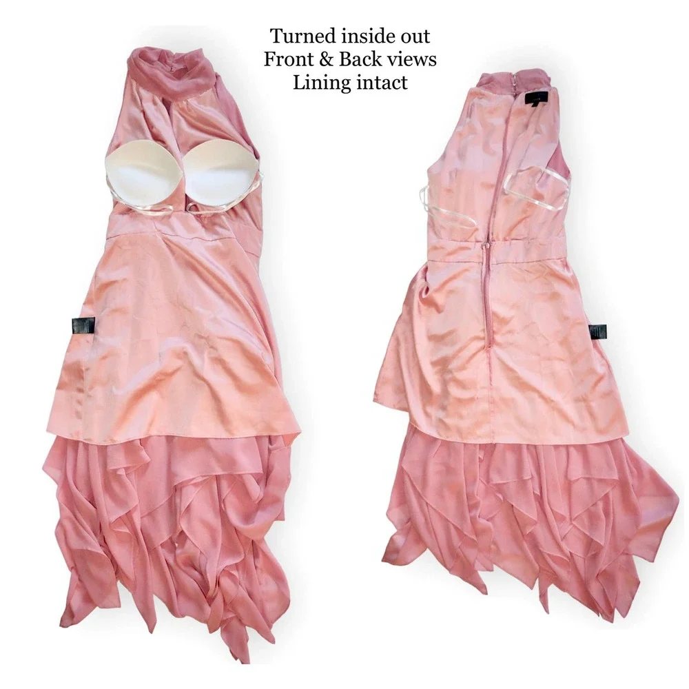 Michael Costello x REVOLVE Andrea Dress in Blush Size Small - Picture 7 of 8